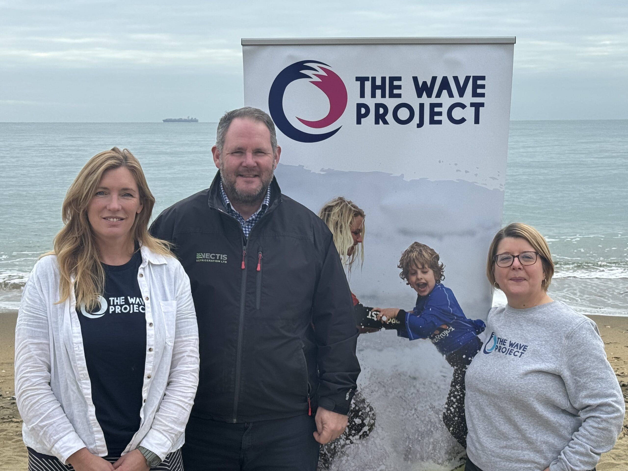 Will Overton of Vectis Refrigeration with The Wave Project